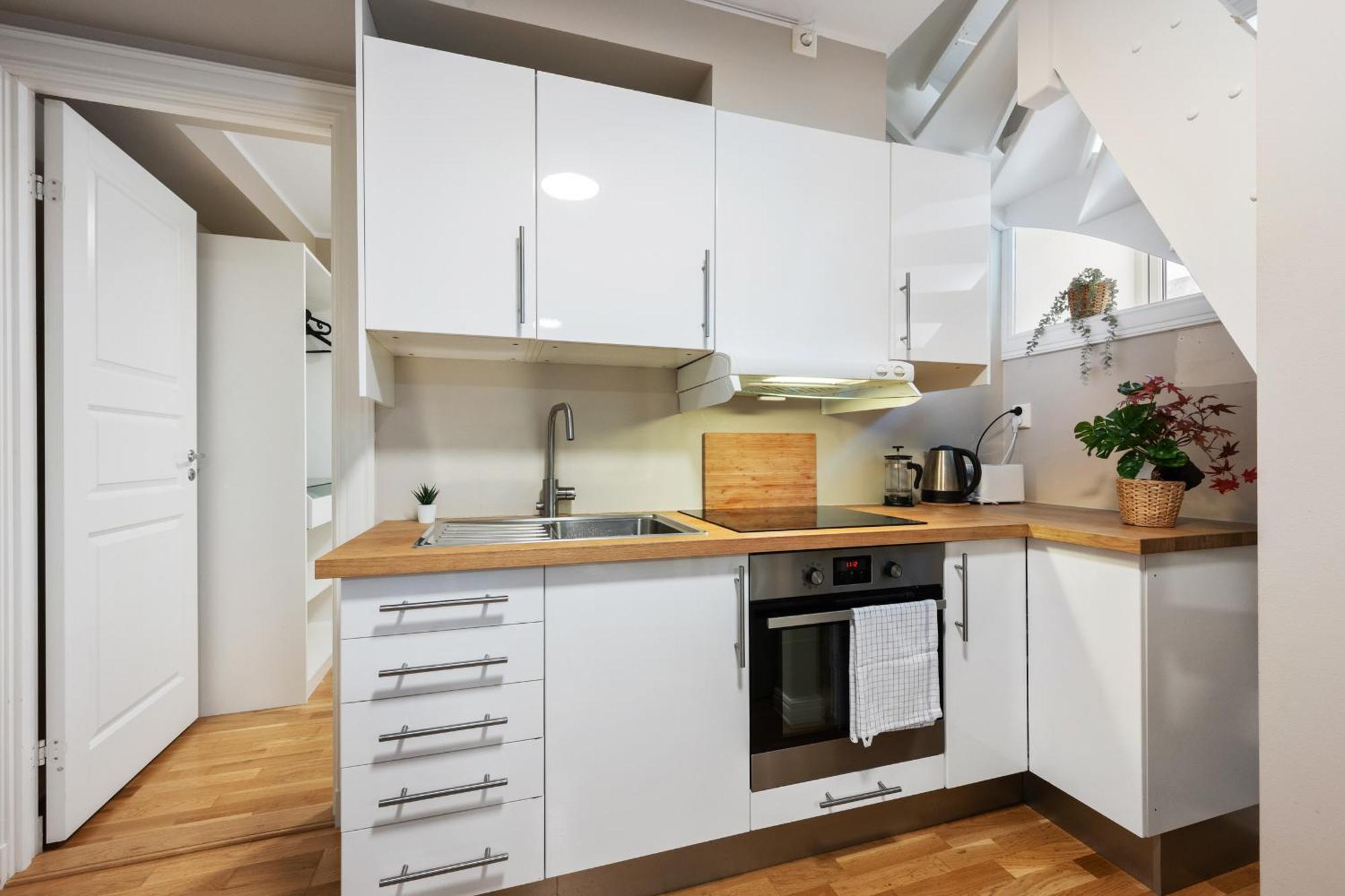 卑爾根New! Modern City Apt: Central W/ Private Entrence公寓 外观 照片