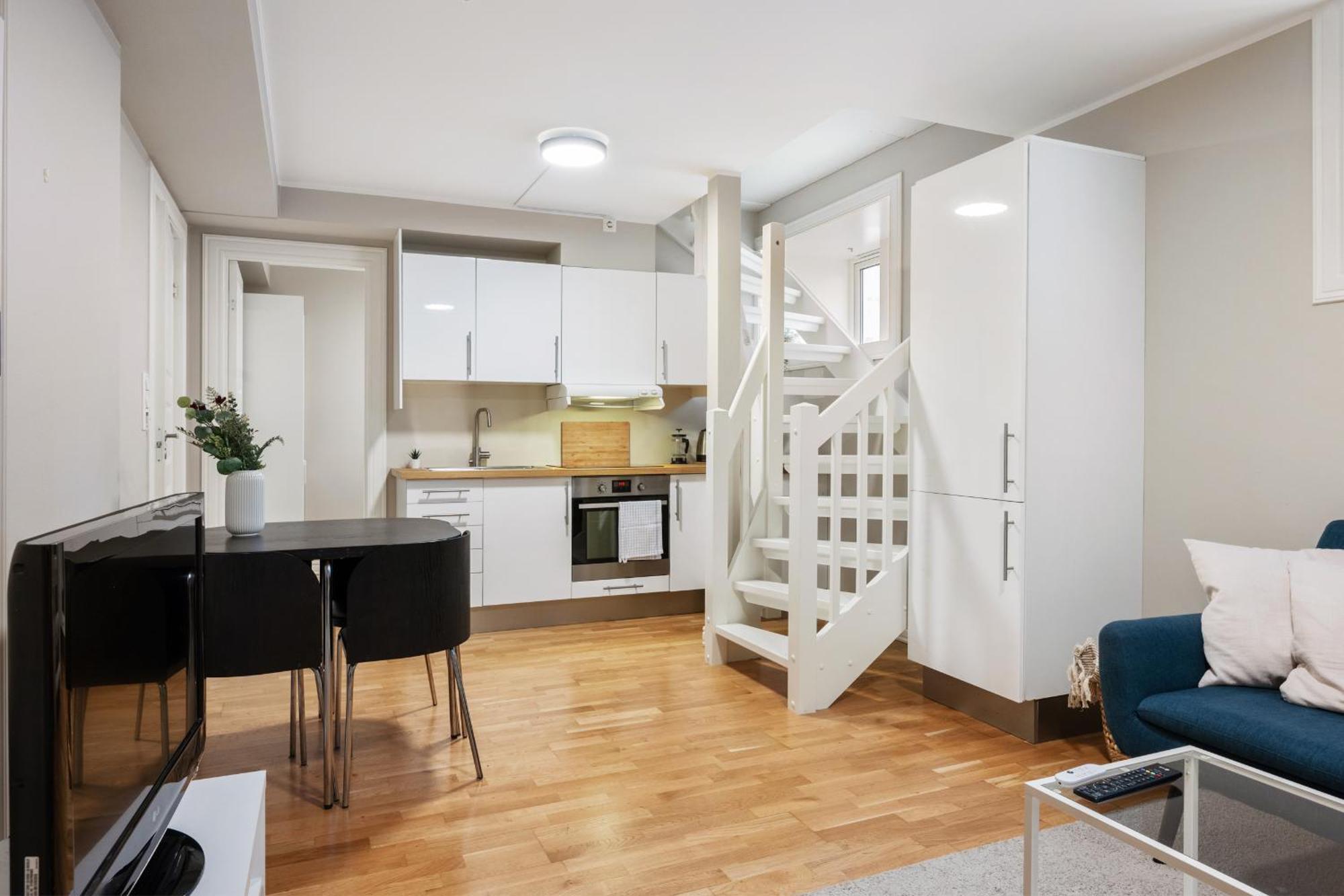 卑爾根New! Modern City Apt: Central W/ Private Entrence公寓 外观 照片